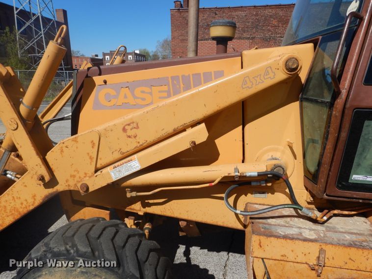 image for item GB9961 1993 Case 580 Super K  backhoe