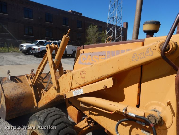 image for item GB9961 1993 Case 580 Super K  backhoe