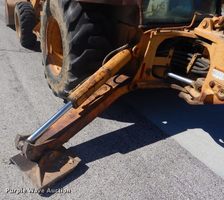 image for item GB9961 1993 Case 580 Super K  backhoe