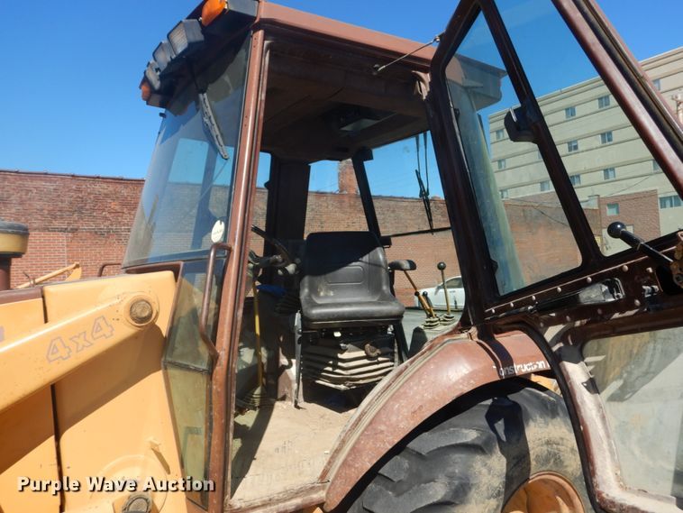 image for item GB9961 1993 Case 580 Super K  backhoe