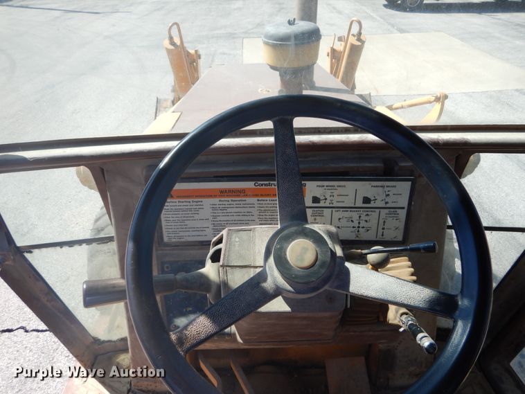 image for item GB9961 1993 Case 580 Super K  backhoe