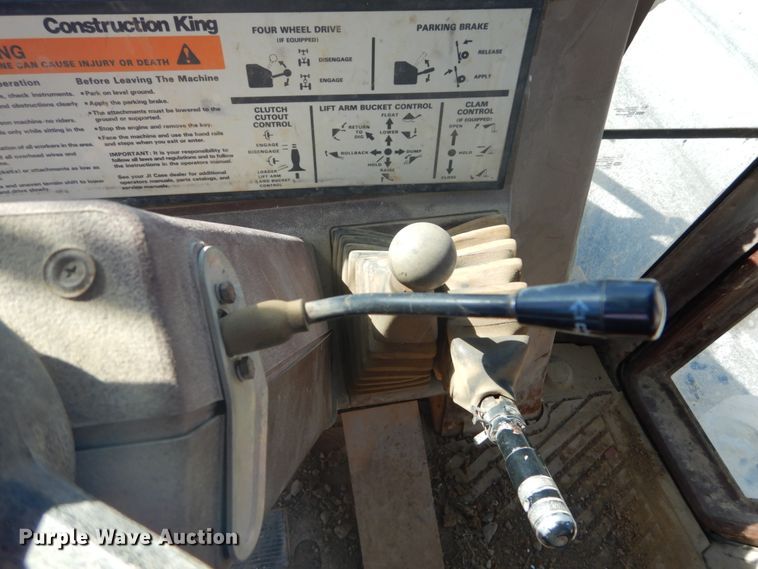 image for item GB9961 1993 Case 580 Super K  backhoe