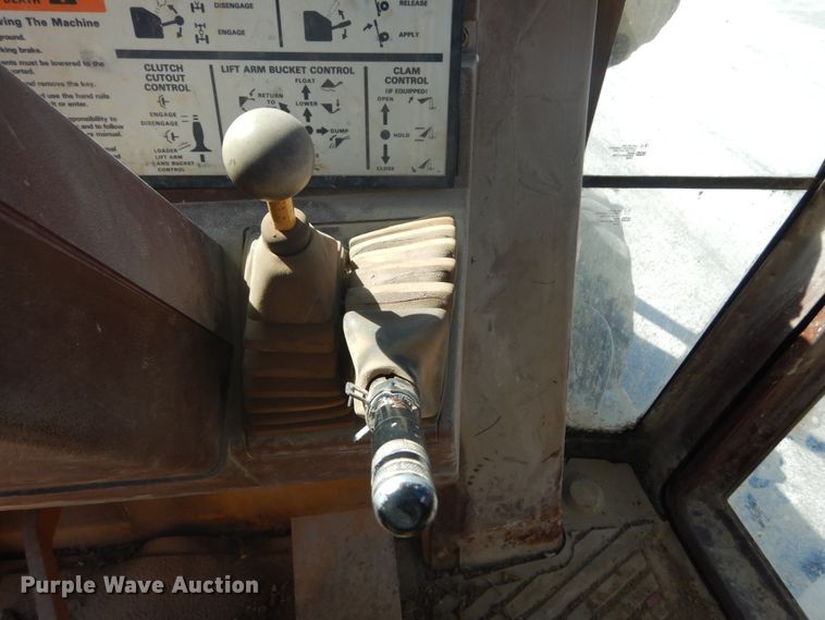 image for item GB9961 1993 Case 580 Super K  backhoe