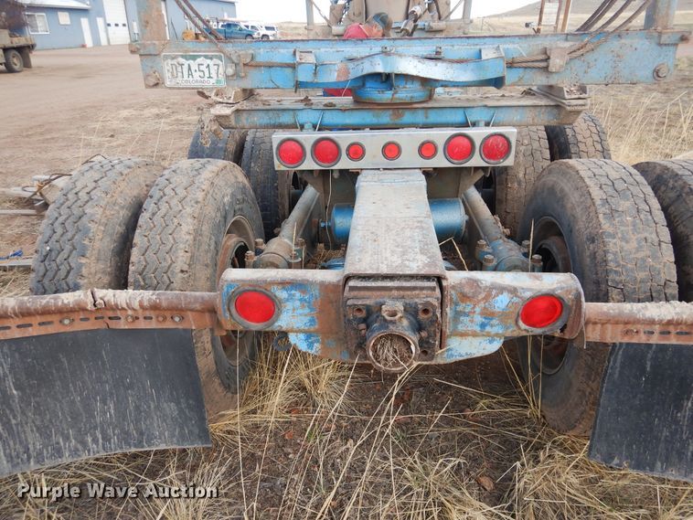 image for item GE9374 1994 Kenworth T800 log loader truck with trailer