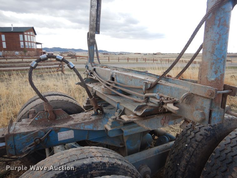 image for item GE9374 1994 Kenworth T800 log loader truck with trailer