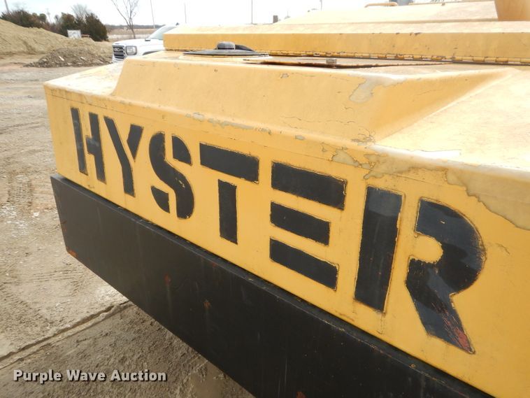 image for item GG9724 Hyster C766A vibratory double drum roller