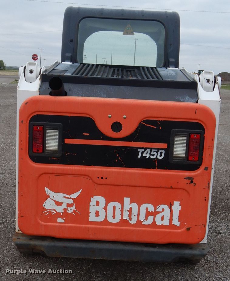 image for item GK9213 2016 Bobcat T450  tracked skid steer loader