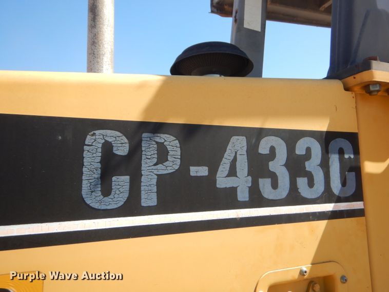 image for item GN9256 1998 Caterpillar CP-433C single drum vibratory roller