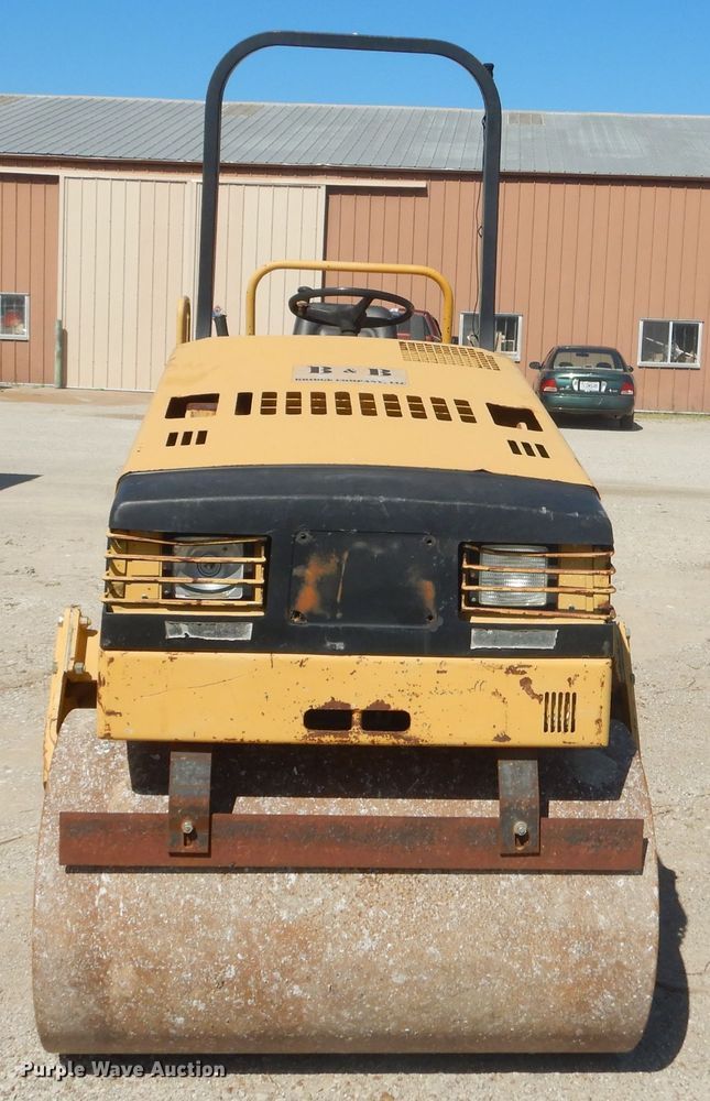 image for item GN9257 1996 Caterpillar CB224C vibratory double drum roller