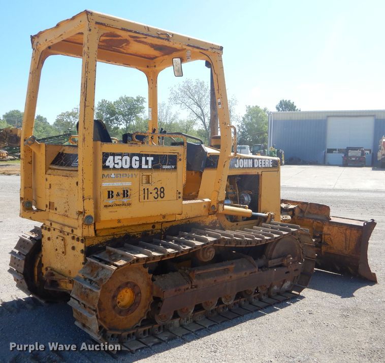 image for item GN9258 1995 John Deere 450G LT  crawler dozer