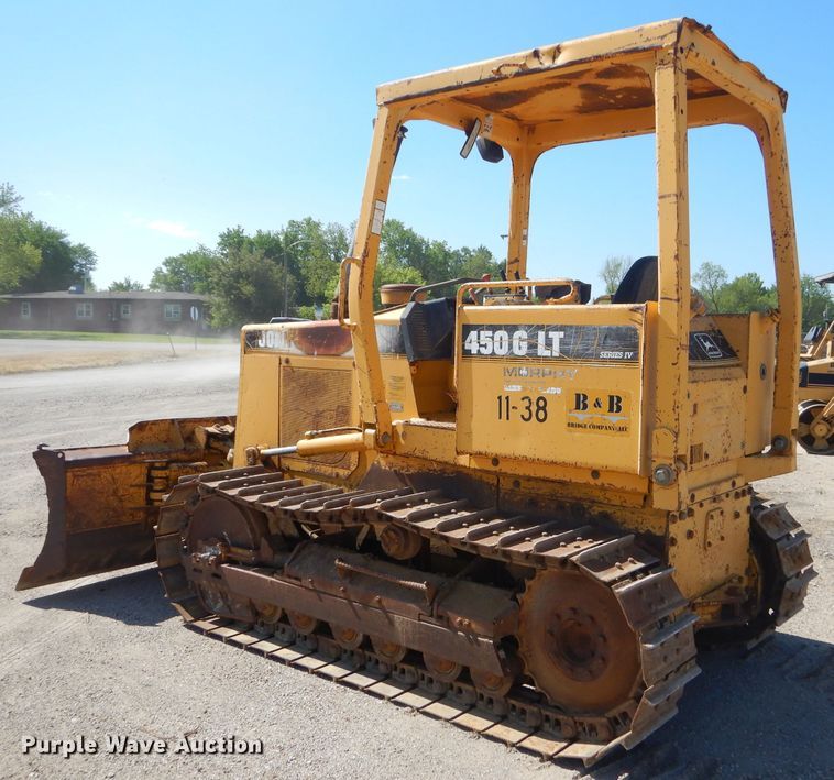 image for item GN9258 1995 John Deere 450G LT  crawler dozer