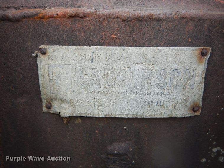 image for item GO9634 Balderson B225-7 72"W excavator bucket