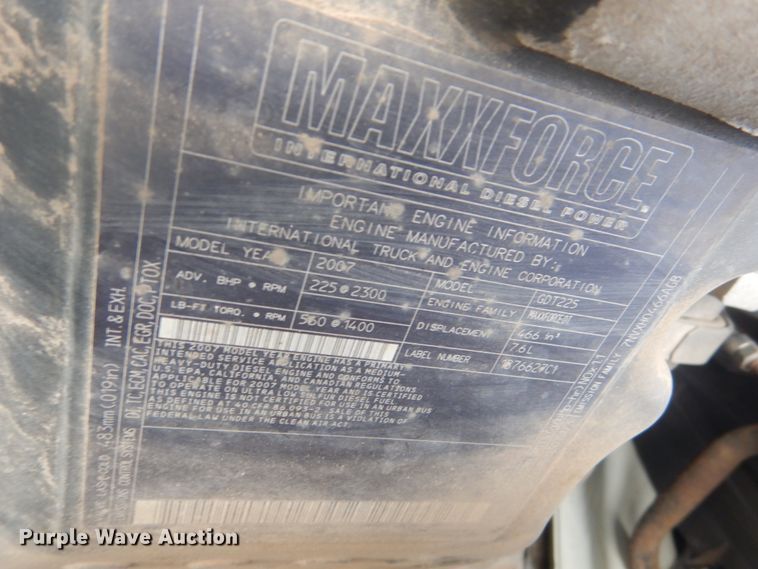 image for item GW9784 2008 International 4300 bucket truck