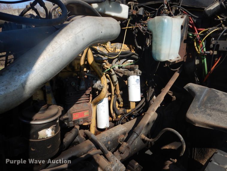 image for item GW9786 1995 Ford LTL9000 roll-off container truck