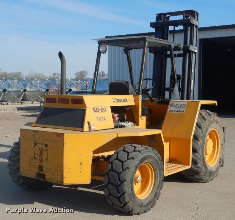 image for item GW9791 Selick SD-80 forklift