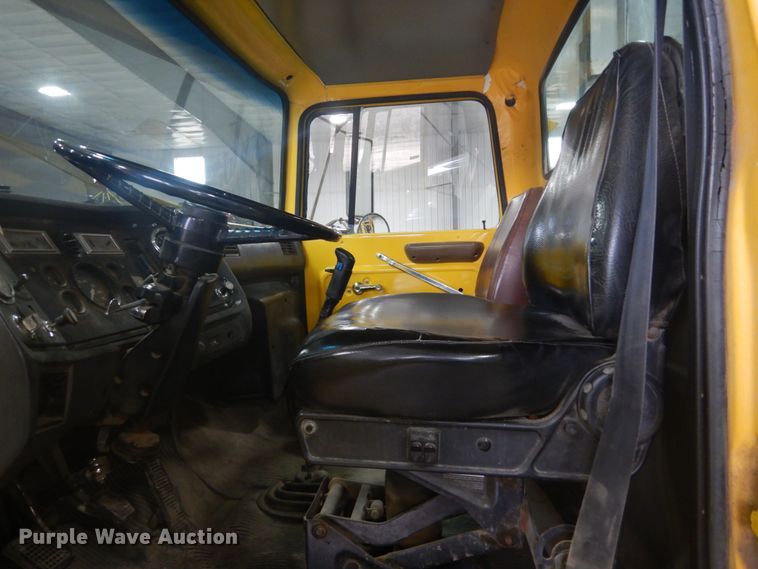 image for item GW9795 1993 Ford L8000 truck with Big John tree transplanter