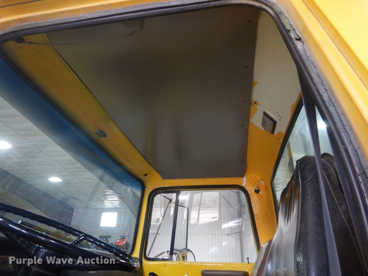 image for item GW9795 1993 Ford L8000 truck with Big John tree transplanter