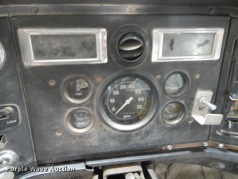 image for item GW9795 1993 Ford L8000 truck with Big John tree transplanter