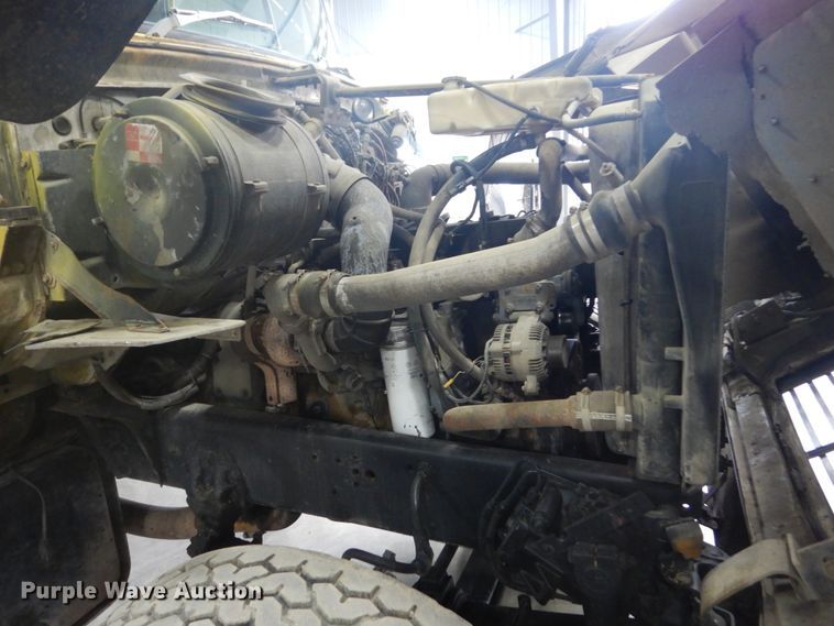 image for item GW9795 1993 Ford L8000 truck with Big John tree transplanter