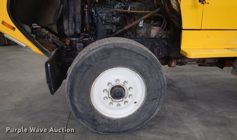 image for item GW9795 1993 Ford L8000 truck with Big John tree transplanter