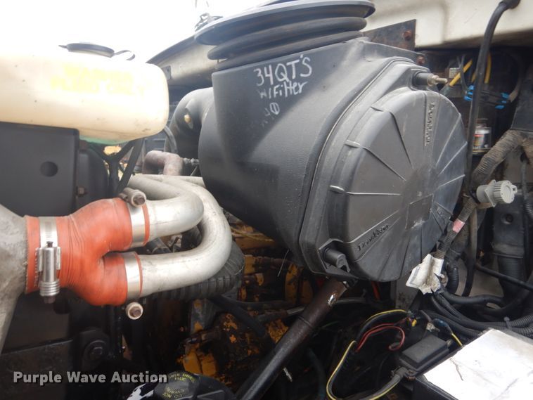 image for item GW9800 1998 Ford LNT8000 knuckle boom crane truck