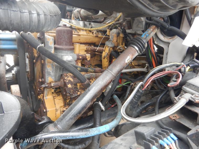 image for item GW9800 1998 Ford LNT8000 knuckle boom crane truck