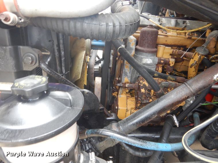 image for item GW9800 1998 Ford LNT8000 knuckle boom crane truck