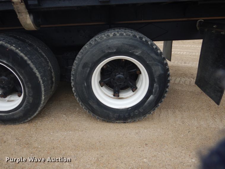 image for item GW9800 1998 Ford LNT8000 knuckle boom crane truck