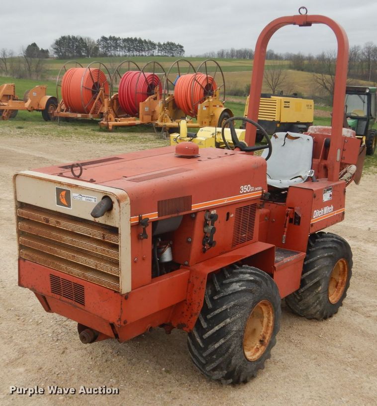 image for item GW9801 Ditch Witch 350SX cable plow