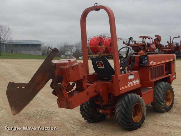 image for item GW9801 Ditch Witch 350SX cable plow