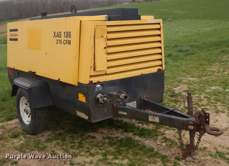 image for item GW9804 2005 Atlas Copco XAS186WDT2 air compressor