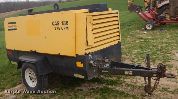 image for item GW9804 2005 Atlas Copco XAS186WDT2 air compressor