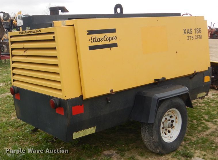 image for item GW9804 2005 Atlas Copco XAS186WDT2 air compressor