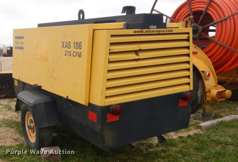 image for item GW9804 2005 Atlas Copco XAS186WDT2 air compressor