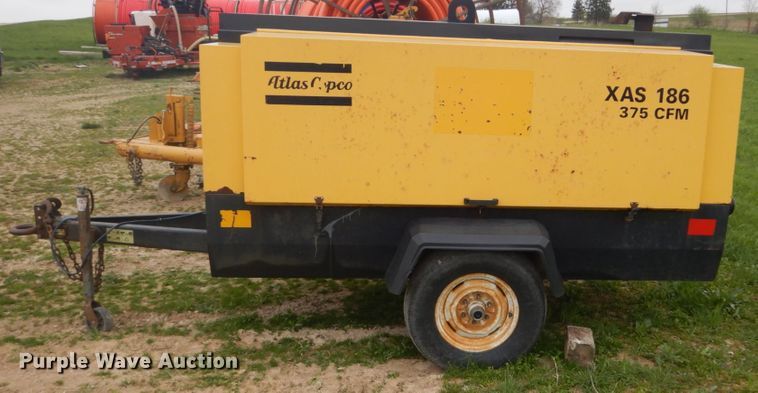 image for item GW9804 2005 Atlas Copco XAS186WDT2 air compressor