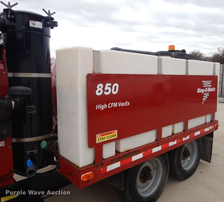 image for item GW9808 2014 Ring-o-matic 850 vacuum excavator