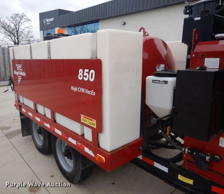 image for item GW9808 2014 Ring-o-matic 850 vacuum excavator