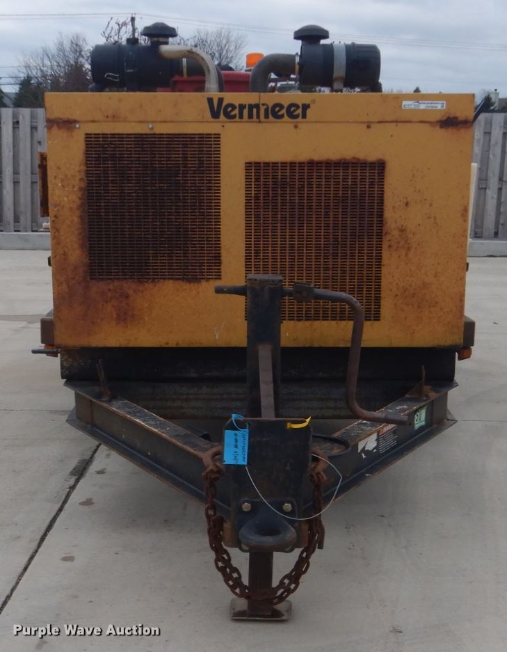 image for item GW9809 2010 Vermeer Air 855SDT vacuum excavator