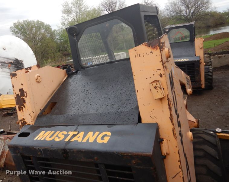 image for item GW9832  (2) Mustang 960 skid steer loaders 