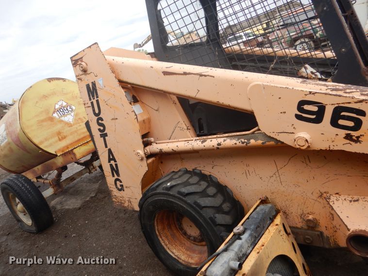 image for item GW9832  (2) Mustang 960 skid steer loaders 