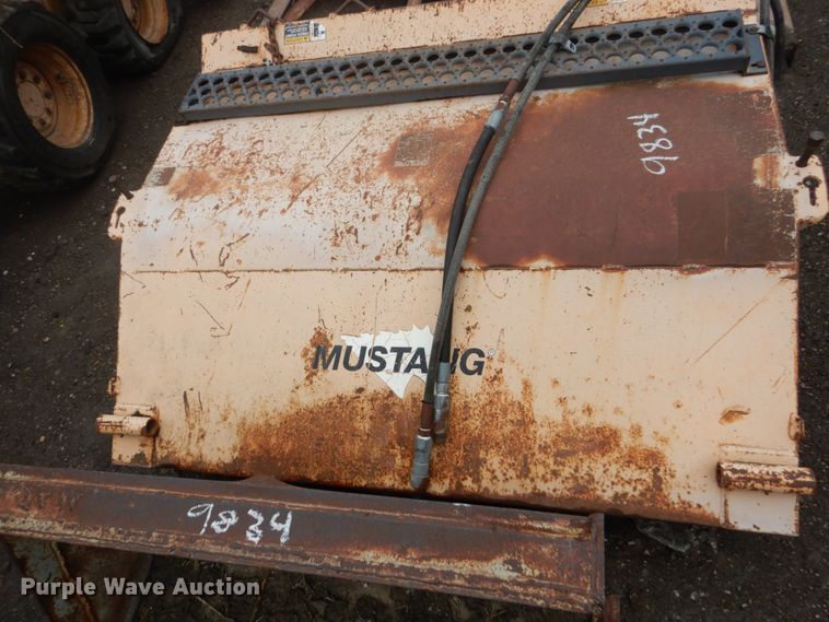 image for item GW9834 Mustang skid steer attachments