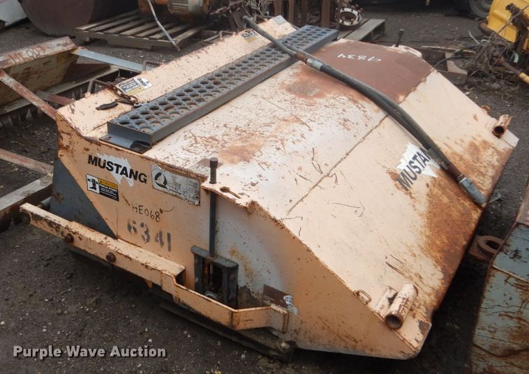 image for item GW9834 Mustang skid steer attachments