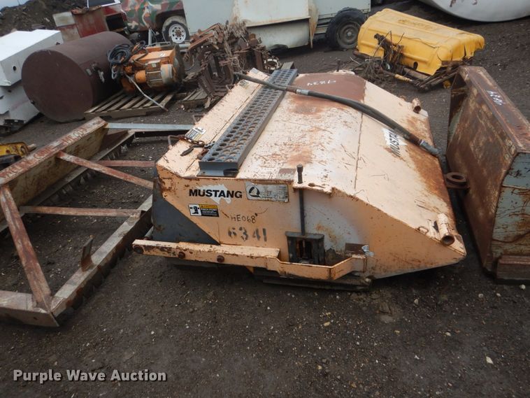 image for item GW9834 Mustang skid steer attachments