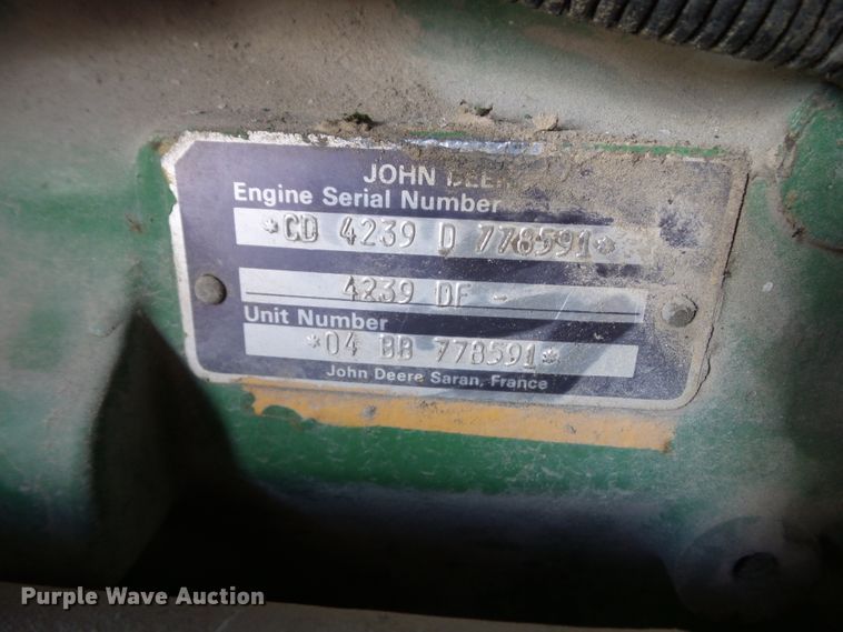 image for item GX9042 Sullair 185DPQ-JDD air compressor