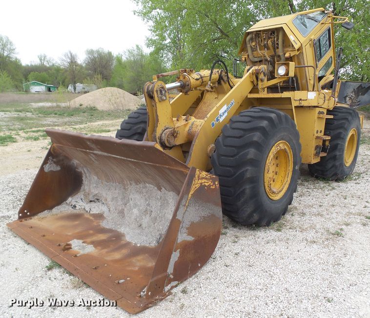 image for item GX9054 1990 Kawasaki 70Z II  wheel loader