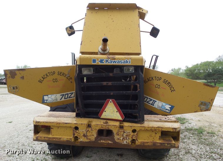 image for item GX9054 1990 Kawasaki 70Z II  wheel loader