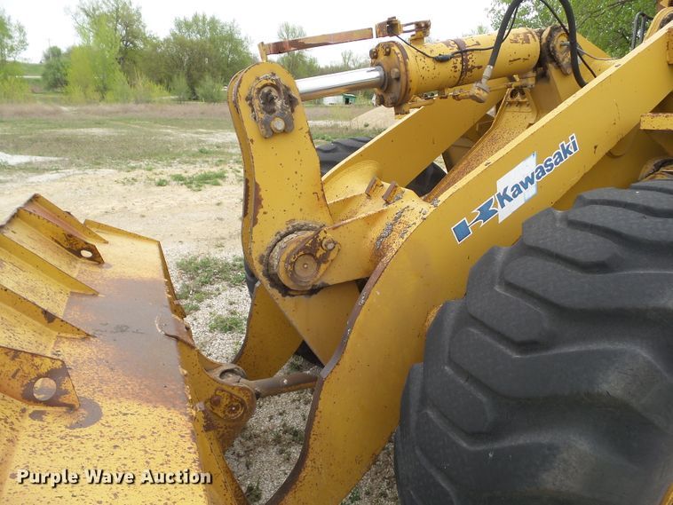 image for item GX9054 1990 Kawasaki 70Z II  wheel loader