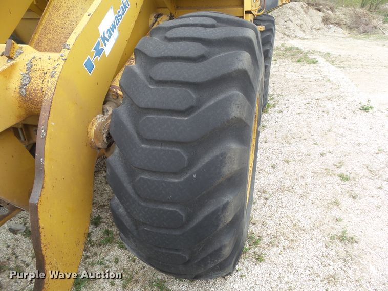 image for item GX9054 1990 Kawasaki 70Z II  wheel loader