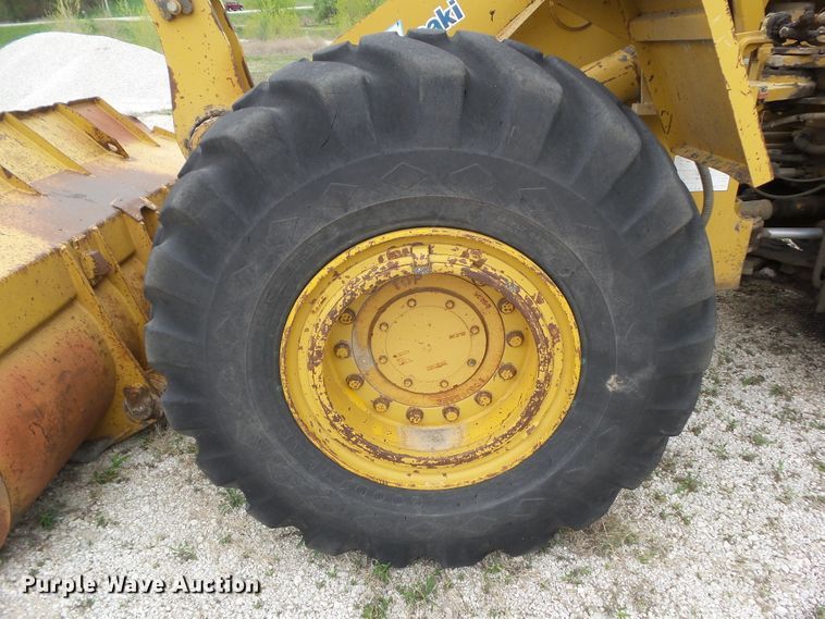 image for item GX9054 1990 Kawasaki 70Z II  wheel loader