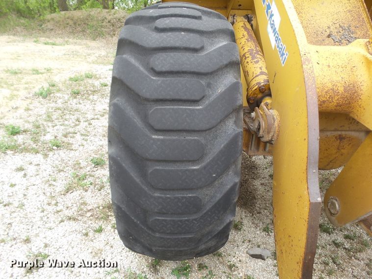 image for item GX9054 1990 Kawasaki 70Z II  wheel loader